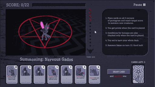 画像ギャラリー No.002のサムネイル画像 / 連続悪魔召喚でサタン降臨を目指せ! デッキ構築型カードゲーム「Burn With Me」,最新トレイラーを公開。ブラウザ上で無料でプレイ可能