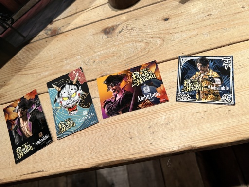 ���������꡼ No.009�Υ���ͥ������ / ��ζ��ǡ�������� Pirates in Hawaii�פȥϥ磻���󥫥ե����쥹�ȥ�� �����ϥơ��֥�ȤΥ���ܳ��ŷ��ꡣ2��12������3��9���ޤǴ��ָ���