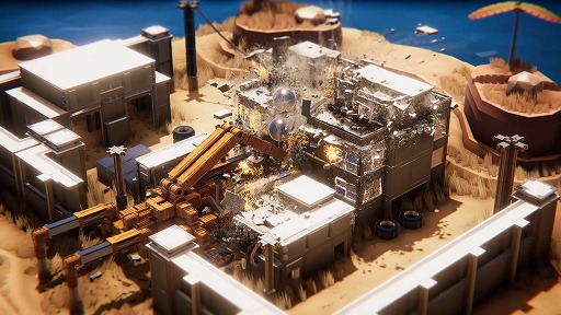 画像ギャラリー No.003のサムネイル画像 / 豪快にブッ壊せ! 重機で建物を粉々にできる物理演算マシンアクション「Instruments of Destruction」が正式リリース