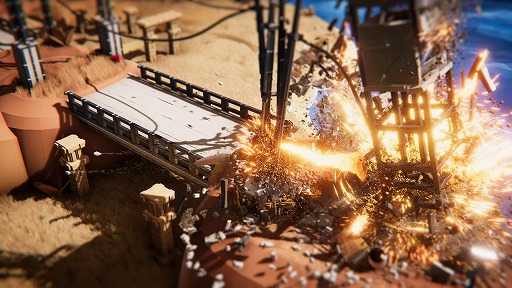 画像ギャラリー No.004のサムネイル画像 / 豪快にブッ壊せ! 重機で建物を粉々にできる物理演算マシンアクション「Instruments of Destruction」が正式リリース