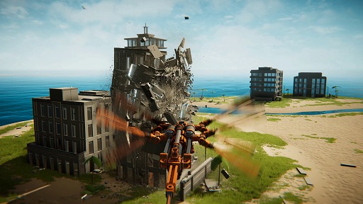 画像ギャラリー No.007のサムネイル画像 / 豪快にブッ壊せ! 重機で建物を粉々にできる物理演算マシンアクション「Instruments of Destruction」が正式リリース