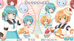 画像ギャラリー No.006のサムネイル画像 / 8人の美少女がお菓子で対戦する落ちものパズル「かしおり」,Steamで配信開始