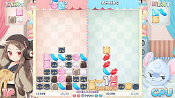 画像ギャラリー No.008のサムネイル画像 / 8人の美少女がお菓子で対戦する落ちものパズル「かしおり」,Steamで配信開始