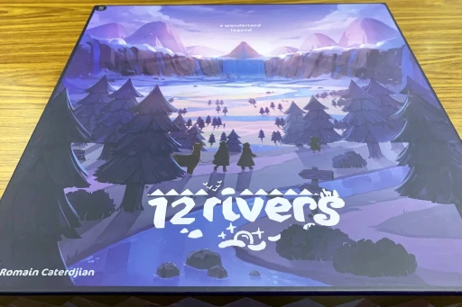 画像ギャラリー No.014のサムネイル画像 / 流れるパールを受け止めろ! 奇抜なビジュアルとシンプルかつ堅実なルールが同居したボードゲーム「12 Rivers」日本語版を紹介