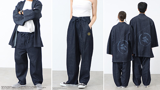 画像ギャラリー No.006のサムネイル画像 / EDWIN×PlayStationのコラボアイテム,予約販売を開始。「アストロボット」「グランツーリスモ」「Ghost of Tsushima」のアパレルも登場
