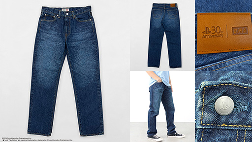 画像ギャラリー No.012のサムネイル画像 / EDWIN×PlayStationのコラボアイテム,予約販売を開始。「アストロボット」「グランツーリスモ」「Ghost of Tsushima」のアパレルも登場