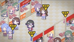 画像ギャラリー No.002のサムネイル画像 / 同人活動を疑似体験できるSLG「先生!好きです!」,Steamストアページを公開。自分だけのオタク部屋や痛バも作れる