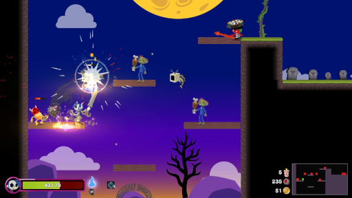 画像ギャラリー No.003のサムネイル画像 / 2Dローグライトアクション「グレゴリーホラーショー ソウルオブローゼス」,早期アクセス版を11月15日にSteamでリリース