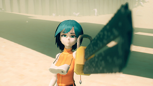 画像ギャラリー No.001のサムネイル画像 / パルクールと大剣のようなチェーンソーを駆使して巨大重機を切り刻め。新作アクション「MOTORSLICE」のリリース時期が2026年5月に決定