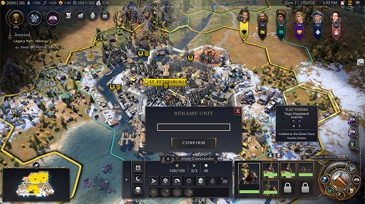 画像ギャラリー No.005のサムネイル画像 / 「Sid Meier's Civilization VII」,最新アップデート「1.1.1」配信開始。リスタートボタンや都市名変更など,カユい部分の改修を実施