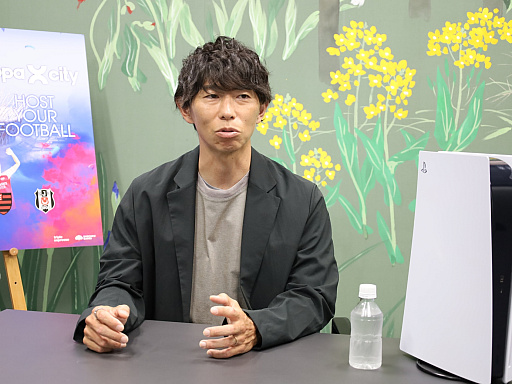 画像ギャラリー No.009のサムネイル画像 / サッカー元日本代表の佐藤寿人氏が,「Copa City」試遊会に登場。街やスタジアムを整備し,サッカーの試合を運営する異色のシミュレーションを語る