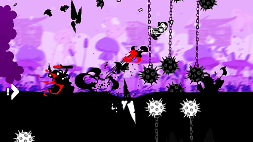 画像ギャラリー No.001のサムネイル画像 / 真っ黒な海を舞台に銃を撃ちまくる2D横スクロールシューティング「Gunboat God」発表