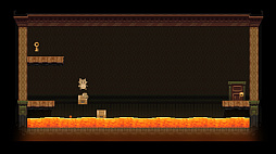 Backrooms Cats and Lava