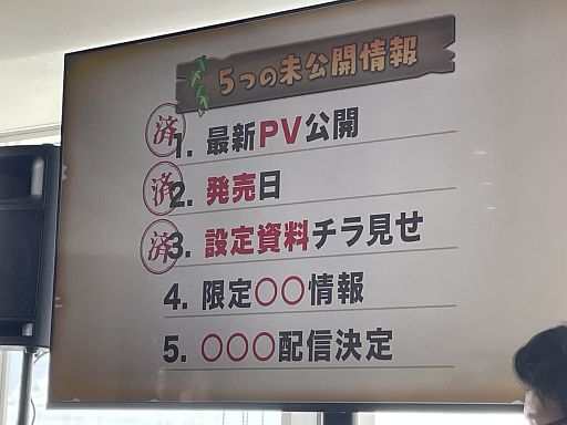 ���������꡼ No.011�Υ���ͥ������ / 5�Ĥ�̤��������ȯɽ���줿�֥ե���ȥࡦ�֥쥤�� ͩ�����ĤȾä�����ͺ�ץ�ǥ�����������ȯɽ�����ͷ���ͻҤ��ݡ��ȡ�TGS2024��