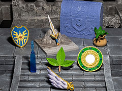 「ドラクエ」の宝箱をイメージした入浴剤が登場。中から「ロトのつるぎ」「キメラのつばさ」など全7種のアイテムが出てくる