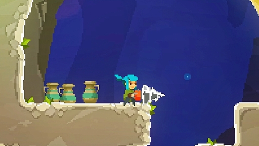 画像ギャラリー No.002のサムネイル画像 / ドリルであらゆるものを掘り進む2Dアクション「Pepper Grinder」のPlayStation / Xbox版が8月6日にリリース決定