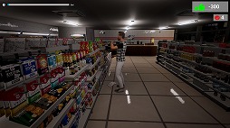 画像ギャラリー No.004のサムネイル画像 / 次々押し寄せるバラエティ豊富な迷惑客に対処しながら,レジ打ちをこなす「僕、アルバイトォォ!!」。6月26日にSteamでリリース予定