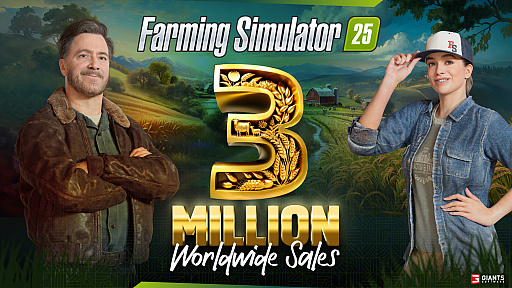 画像ギャラリー No.003のサムネイル画像 / 「Farming Simulator 25」の全世界販売本数が300万突破。今後のロードマップも明らかに
