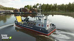 画像ギャラリー No.004のサムネイル画像 / 「Farming Simulator 25」,トラクターや全地形対応車,ボートなど新たな拡張パックで登場する乗り物にフォーカスしたトレイラーが公開に