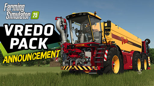 画像ギャラリー No.001のサムネイル画像 / 「Farming Simulator 25」のコンテンツ拡張パック「VREDO Pack」が3月24日に登場。新たなブランドVredoの農機を使用可能に
