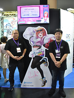 画像ギャラリー No.002のサムネイル画像 / ホロライブの二次創作ゲームブランド「holo Indie」がBitSummit Driftに出展。その理由を,カバー社のキーマンに聞いてきた