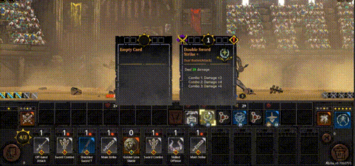 画像ギャラリー No.007のサムネイル画像 / 剣闘士の派手なバトルを楽しめるデッキ構築ローグライク「Rune Coliseum: Chained Warrior」,Steamで無料公開