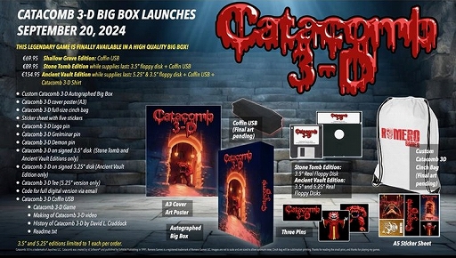 ���������꡼ No.003�Υ���ͥ������ / ����󡦥������Ψ����Romero Games����id Software�ν����FPS��Catacomb 3-D�פ�ѥå�����������9�����ȯ��