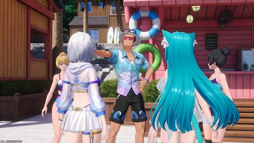画像ギャラリー No.022のサムネイル画像 / 「NTE」に夏がやってきた！　Ver.1.3「霧月夜に星還りて」で「残虹」実装。水着もビーチバレーもアウトドアも，霧の巣での最終決戦も。1つのアプデにてんこ盛り【PR】