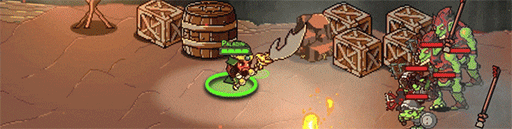 ���������꡼ No.004�Υ���ͥ������ / ¿�̤ʥ���饯�����������Ȥ߹�碌�ǥǥå����ۤ���2D�٥�ȥ��������륢��������FINAL KNIGHT�ס�Steam��������������Ǥ��ۿ�