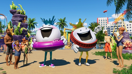 画像ギャラリー No.004のサムネイル画像 / アクアライドやウォータースライダーなど“水もの”アトラクションが充実。テーマパーク経営シム「Planet Coaster 2」,今秋リリース