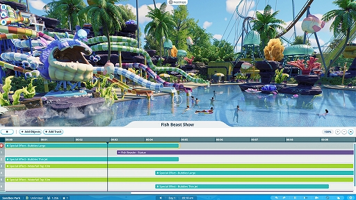 画像ギャラリー No.004のサムネイル画像 / テーマパーク経営シム「Planet Coaster 2」が本日リリース。新登場のウォーターアトラクションで新たなテーマパーク作りを楽しめる