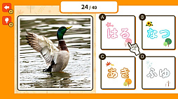 お受験クイズmini きせつカードーゲームで楽しく知育勉強学習脳トレちえあそびクイズー