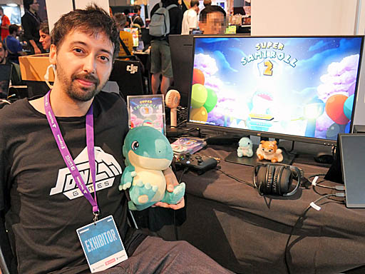 画像ギャラリー No.002のサムネイル画像 / 大阪生まれの爽快な3Dプラットフォームアクション「Super Sami Roll 2」がBitSummit Driftにプレイアブル出展