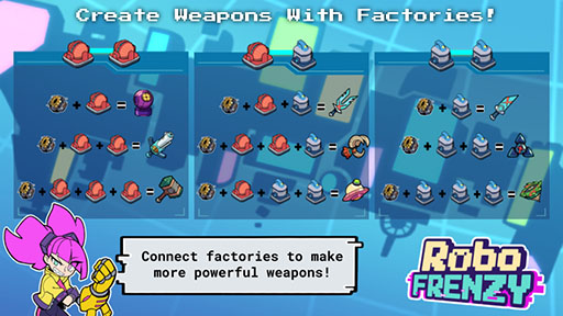 画像ギャラリー No.005のサムネイル画像 / 工場を建設し,武器を作ってロボットたちを撃退せよ。ボスバトルを主体としたPC向け新作「Robo Frenzy」のデモを遊んでみた