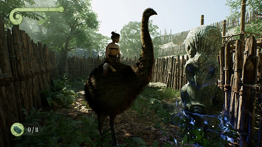 画像ギャラリー No.004のサムネイル画像 / マオリ族の血を引く開発者主導で開発が進められる「Guardian Maia」は,伝承と科学をベースにしたアクションアドベンチャー