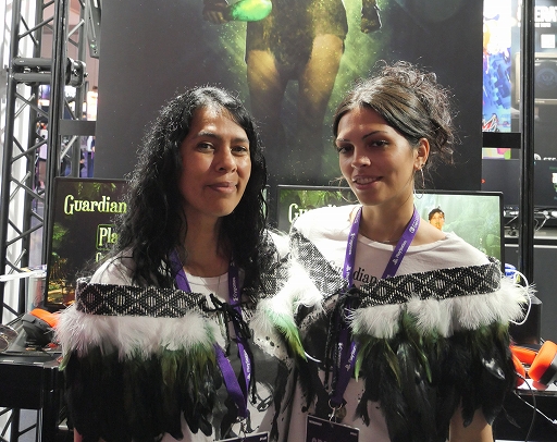 画像ギャラリー No.008のサムネイル画像 / マオリ族の血を引く開発者主導で開発が進められる「Guardian Maia」は,伝承と科学をベースにしたアクションアドベンチャー