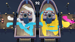 画像ギャラリー No.002のサムネイル画像 / 「スプラトゥーン」シリーズにインスパイアされたパーティーゲーム「Splatterbot」,Steamストアページを公開