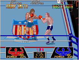 画像ギャラリー No.002のサムネイル画像 / 「アーケードアーカイブス ハードパンチャー 血まみれの栄光」,8月1日配信。1988年にKONAMIから発売されたスポーツアクション