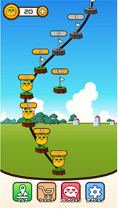 画像ギャラリー No.004のサムネイル画像 / ミカンせいじんを穴に入れまくるカジュアルゲーム「ミカンせいじんの穴」,iOS向けに本日リリース