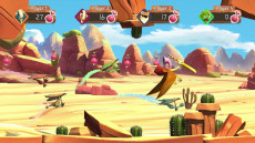 画像ギャラリー No.001のサムネイル画像 / ギガントサウルスの世界で,ボートレースなど8つの競技を楽しめる。「ギガントサウルス ディノ・スポーツ」,PS/Switch版を本日発売