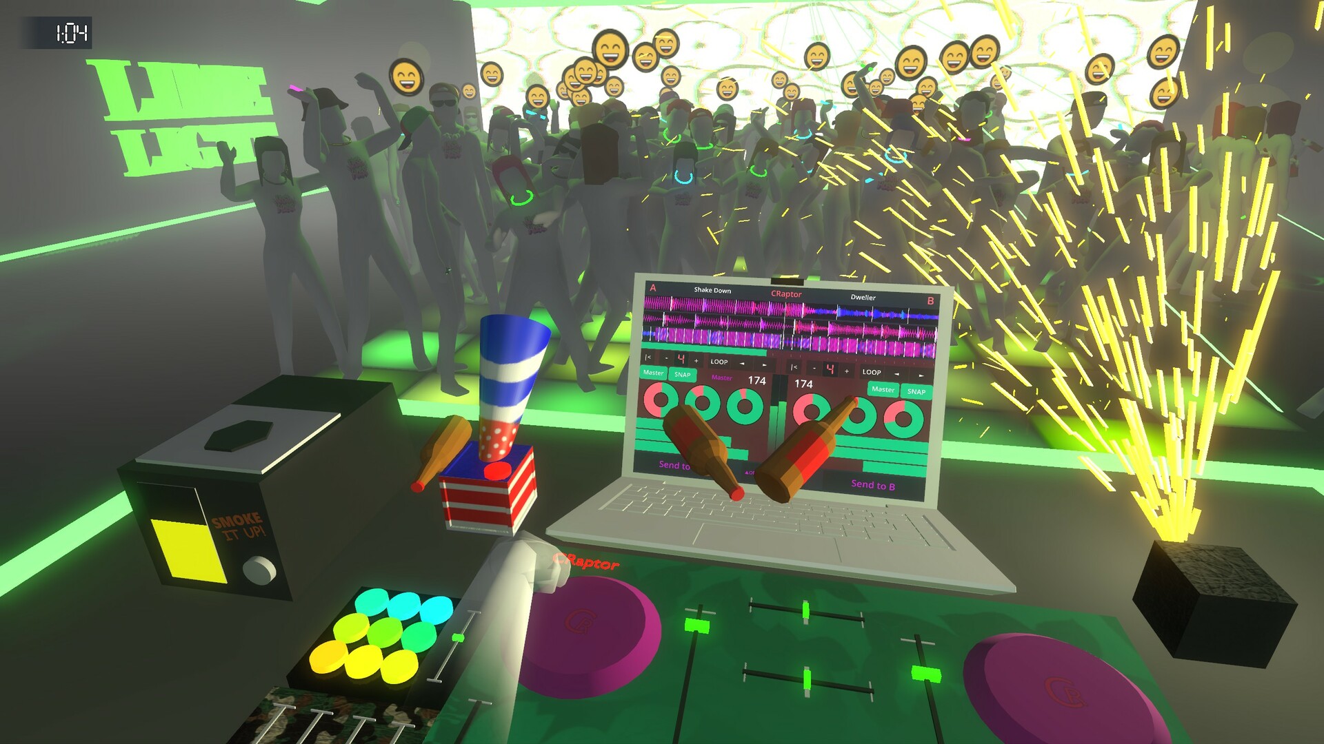 dj simulator game ps5