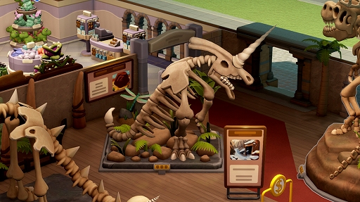 画像ギャラリー No.002のサムネイル画像 / 「ツーポイントミュージアム」,恐竜の骨や古代の発明品,凍結した原始人,植物など展示品の情報を紹介。展示品の温度と湿度も管理しよう