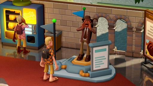 画像ギャラリー No.006のサムネイル画像 / ヘンテコ博物館経営シム「ツーポイントミュージアム」,来館者のための「ガイドツアー」と,展示品の魅力を高める「分析」を紹介