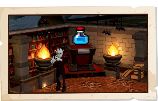 画像ギャラリー No.012のサムネイル画像 / 「ツーポイントミュージアム」,無料アップデート6.0で「Vampire Survivors」とコラボした遠征マップを追加。ニンニクや聖水が展示物に