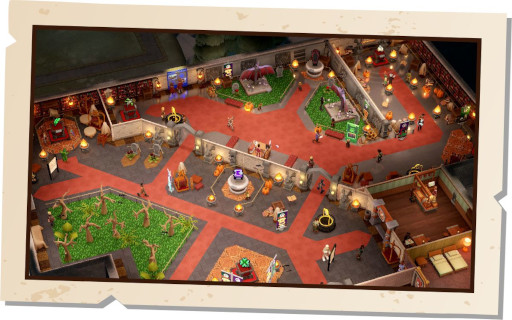 画像ギャラリー No.013のサムネイル画像 / 「ツーポイントミュージアム」,無料アップデート6.0で「Vampire Survivors」とコラボした遠征マップを追加。ニンニクや聖水が展示物に