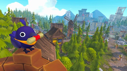 画像ギャラリー No.002のサムネイル画像 / フンを落としたり,盗みをしたりで大忙し。3Dアクション「カラスのおしごと」,PC/Xbox/Switch向けにリリース