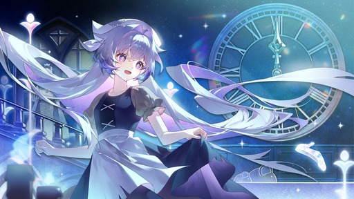画像ギャラリー No.004のサムネイル画像 / リズムアクション「Nientum - Op. ZERO」,PC/Android向け正式版をリリース。記憶を失った2人の少女の物語がついに完結