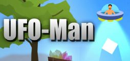 画像ギャラリー No.001のサムネイル画像 / 壺おじ風のイライラ棒鬼畜ゲーム「UFO-Man」,SteamとApp Storeで配信開始。UFOを操作して,荷物を運ぼう