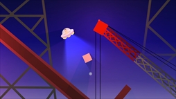 画像ギャラリー No.002のサムネイル画像 / 壺おじ風のイライラ棒鬼畜ゲーム「UFO-Man」,SteamとApp Storeで配信開始。UFOを操作して,荷物を運ぼう