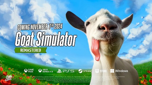 ꡼ No.001 | Goat Simulator: Remasteredפȯܻ֤118˷ꡣꥸʥǤ餹٤ƤPCDLCȿ͵ΥХDLC¿ΥХ